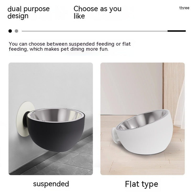 Magnetic Pet Bowl, Cat Feeder