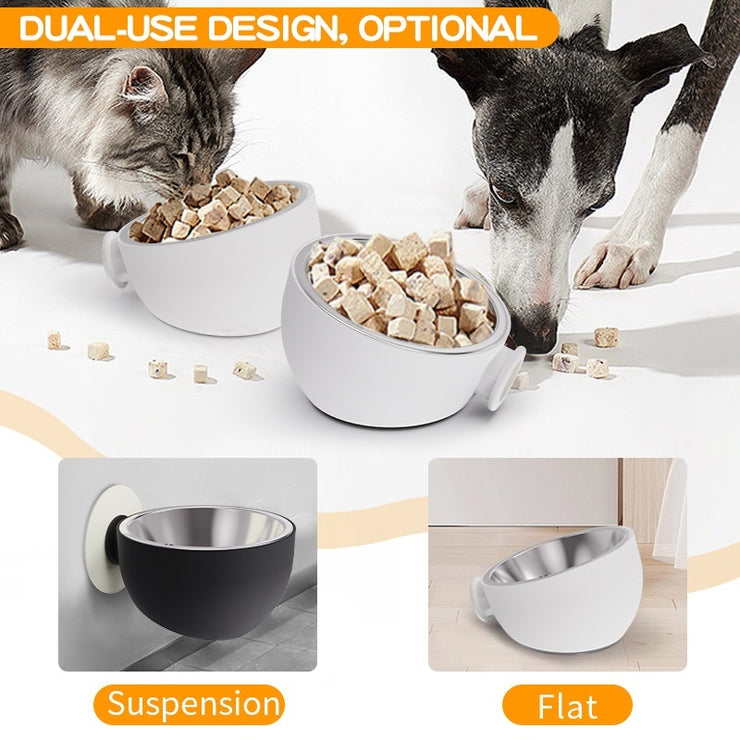 Magnetic Pet Bowl, Cat Feeder